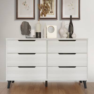 CraftPorch Simple Classic 6-Drawer Dresser