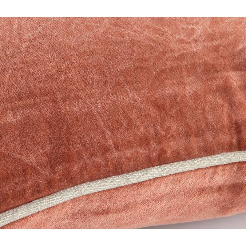 Villa by Classic Home Harriet Velvet Throw Pillow