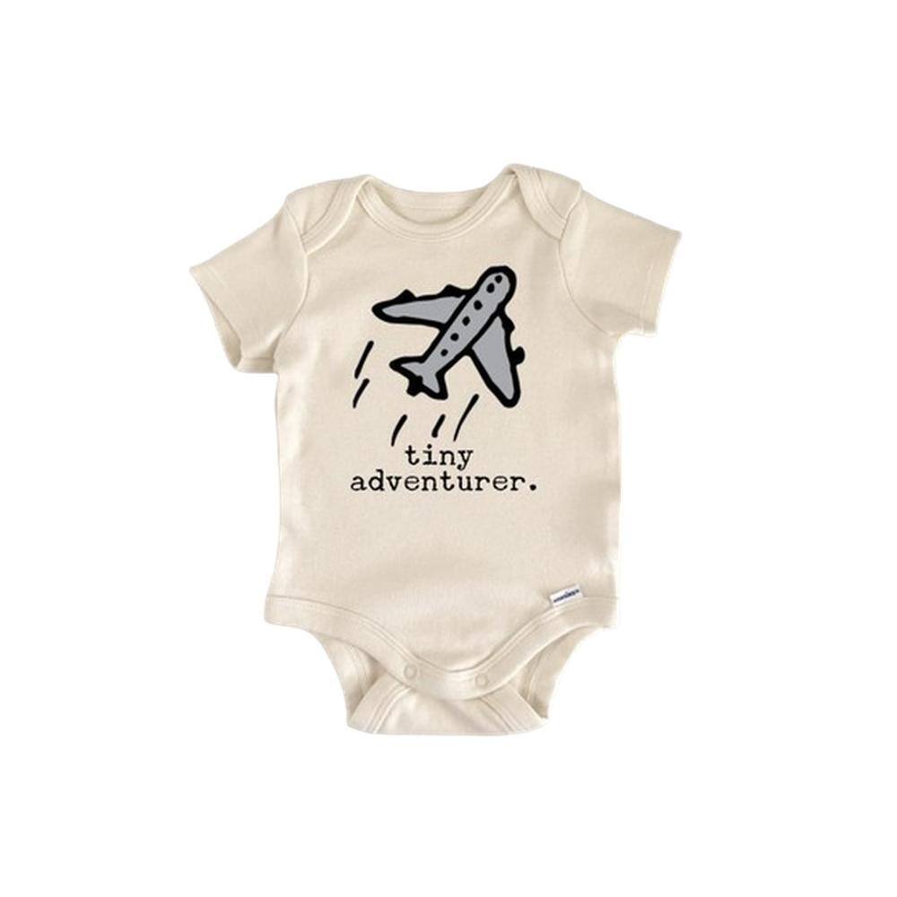 Airplane Travel Adventure - Baby Boy Girl Clothes Infant Bodysuit Funny Cute Newborn