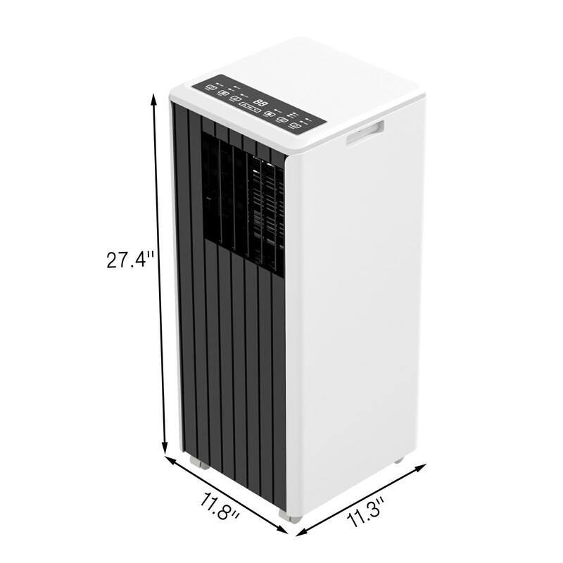 Portable Air Conditioner 8000 Btus with Window Installation Kit - N/A
