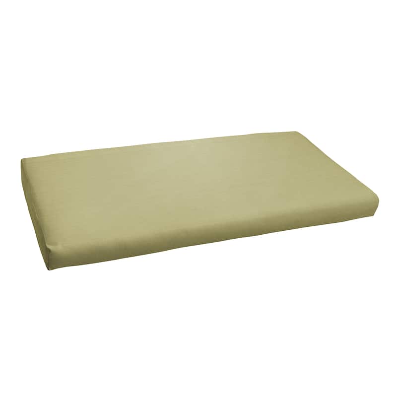 Sorra Home Outdura Sync Basil Indoor/Outdoor Bristol Bench Cushion