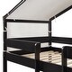 preview thumbnail 12 of 24, Wood Bunk Bed with Tent & Ladder (Espresso)