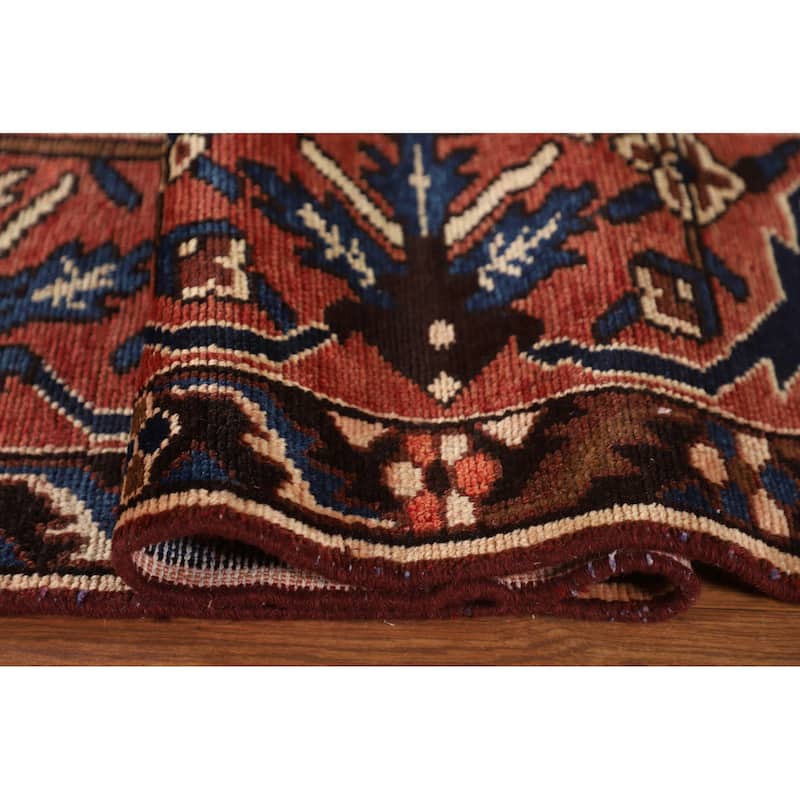 Bakhtiari Persian Vintage Rug Hand-Knotted Wool Carpet - 10'0"x 12'6"