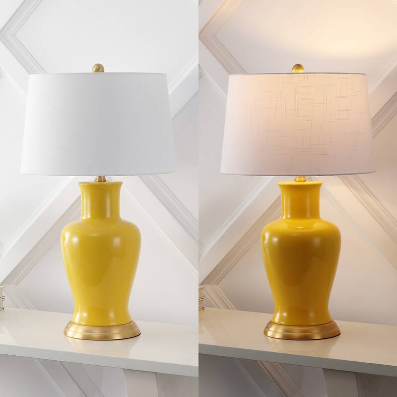 Julia 29" Ceramic LED Table Lamp, by JONATHAN Y