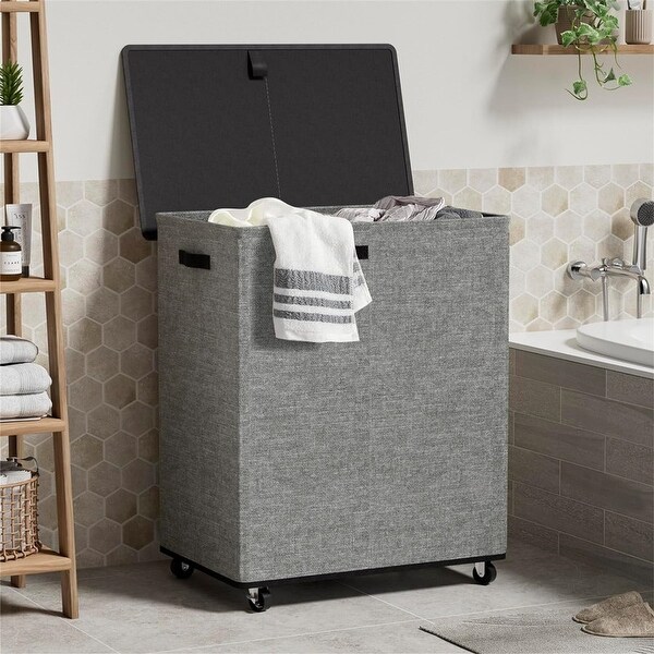 Two sided laundry basket 2025