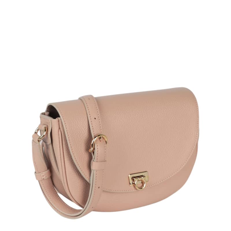 Ferragamo Gancini Buckle Crossbody Bag