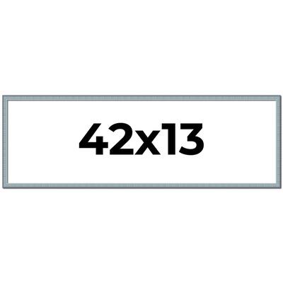 42x13 Frame Rustic Sky Blue Solid Wood Picture Frame | 0.75 Inch