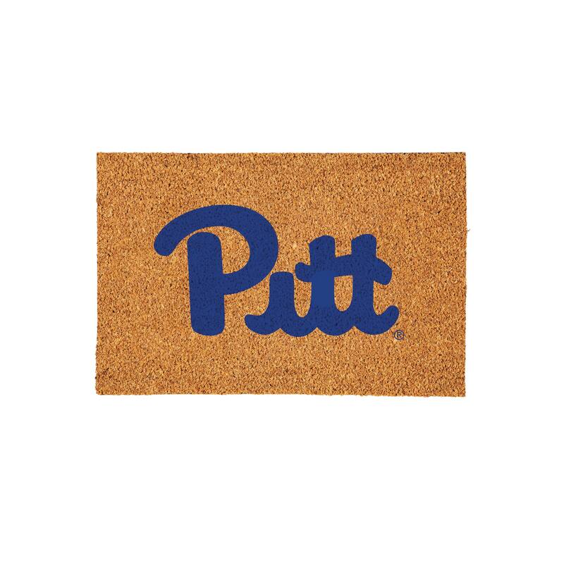 University of Pittsburgh Full Color Indoor/Outdoor Coir Mat