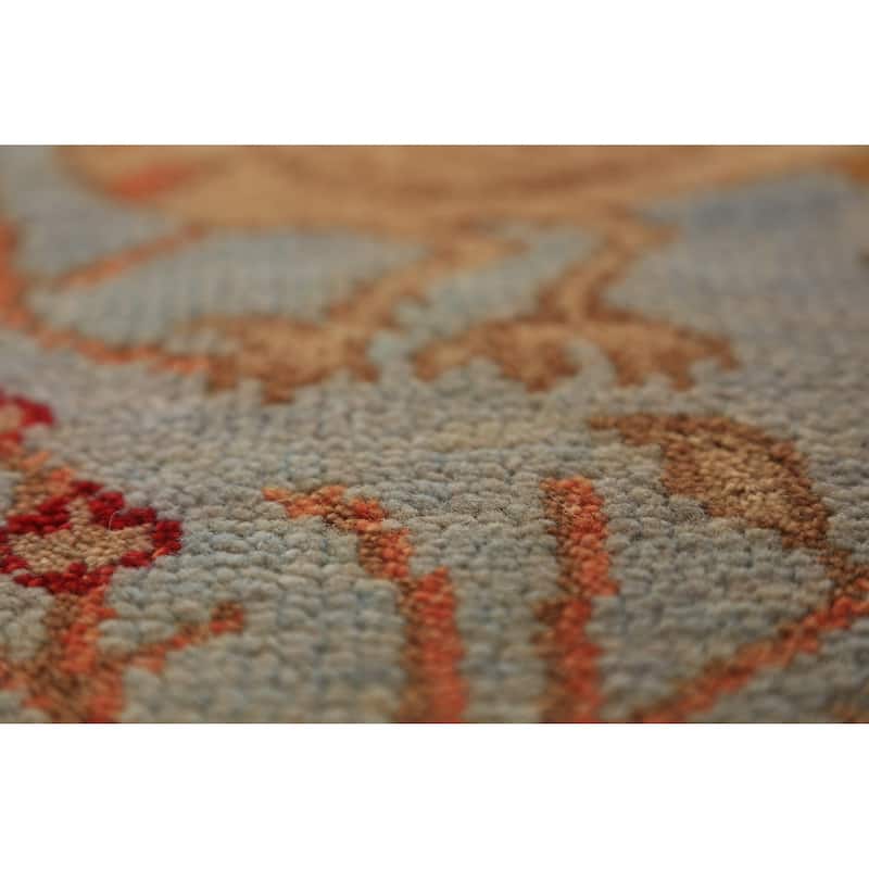 Animals Design Ziegler Indian Runner Rug Handmade Wool Carpet - 2'6"x 8'1"