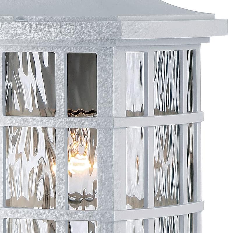 Bellevue Cambria 1 Light 11" Tall Outdoor Wall Sconce with Clear Water