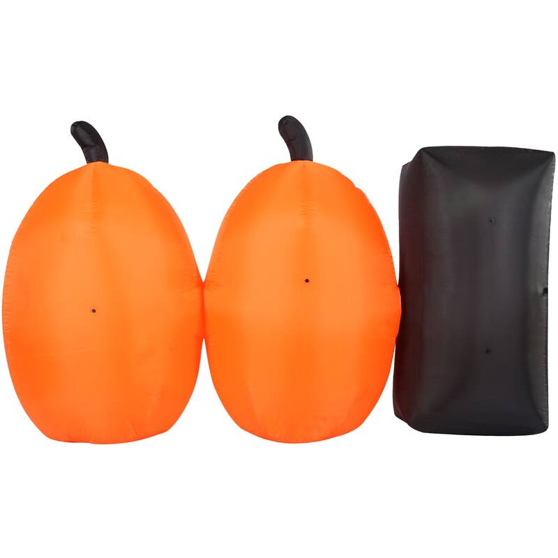 Haunted Hill Farm 4-Ft. Tall Pre-lit Inflatable Boo Sign