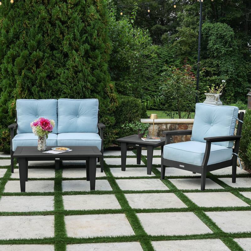 HIGHWOOD Lehigh 4-Piece Deep Seating Set