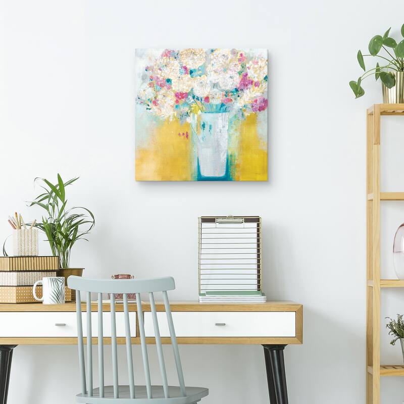 Morning Flowers by Jill Martin Canvas Art Print