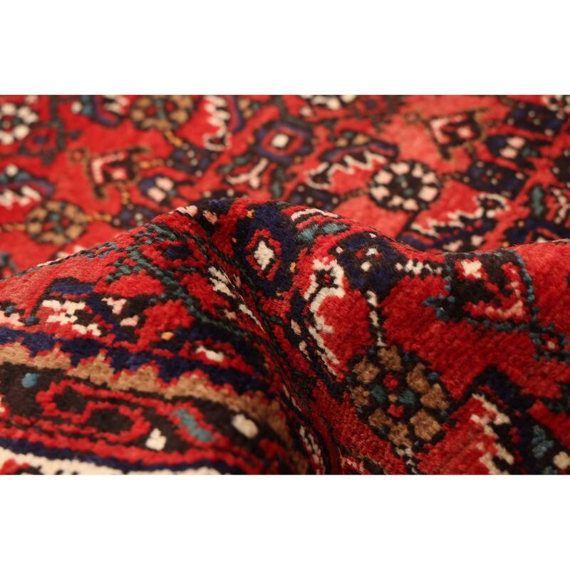 ECARPETGALLERY Hand-knotted Andelz Red Wool Rug - 3'6 x 6'6