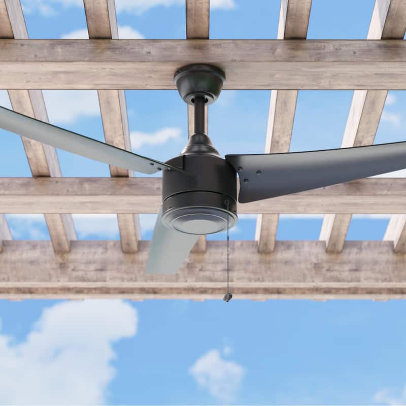 56" Prominence Home Talib Indoor/Outdoor Ceiling Fan, Wet Rated