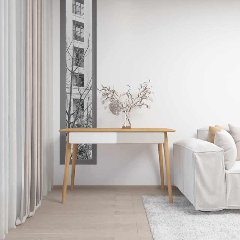 47'' Solid Wood Computer Desk