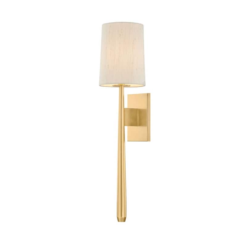 Hudson Valley Lighting 1771 Bridgeton 26" Tall Wall Sconce with Raw - Aged Brass