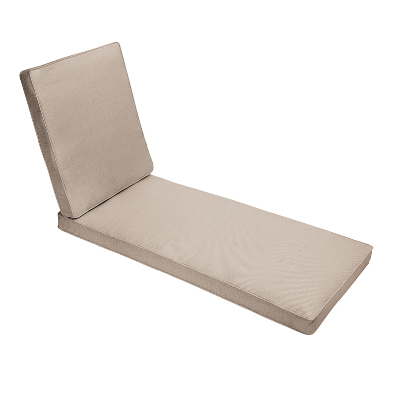 Sorra Home Sunbrella Outdoor Chaise Lounge Cushion
