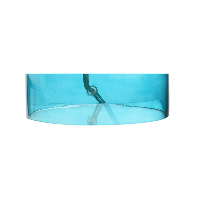 Owen 19" Glass Bell LED Table Lamp, Gold by JONATHAN Y