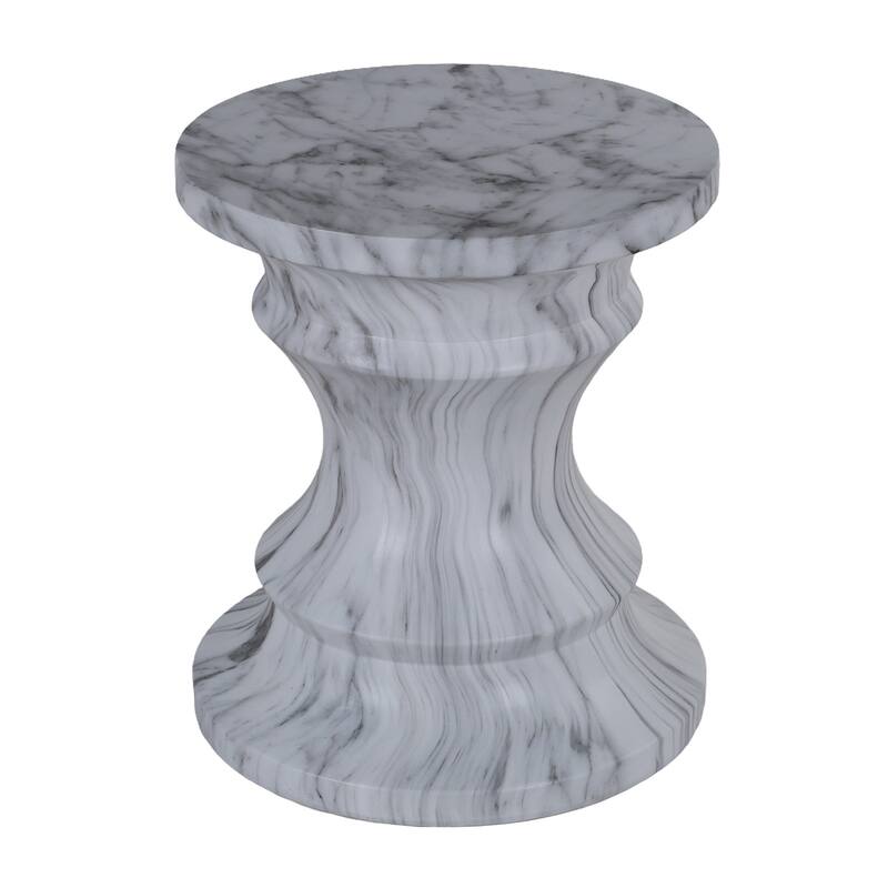Modern Small Round Side Table for Tree Stump Garden Stool indoor and Outdoor
