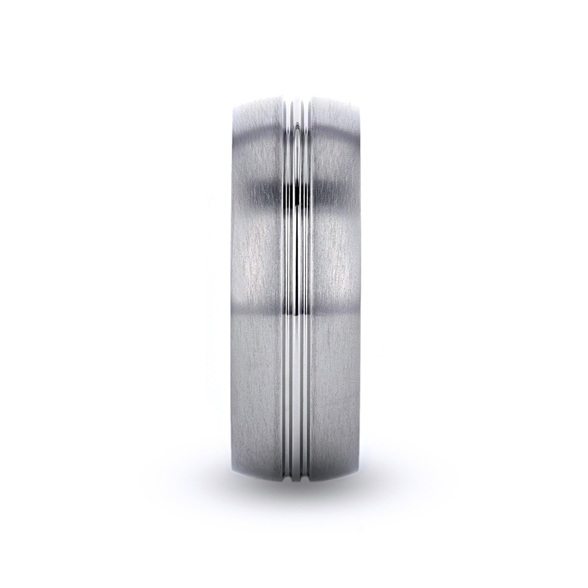 8 mm Lightweight Titanium Thorsten Hardy Polished Finish Flat Style Titanium Wedding Ring Comfort Fit Titanium Rings for Men