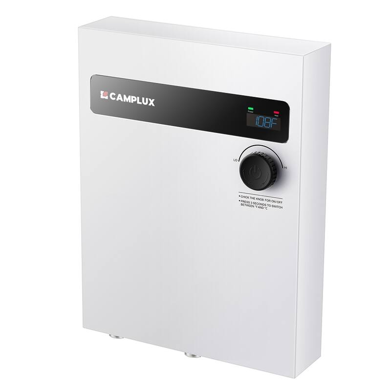 CAMPLUX 5.3 GPM 27kW Tankless Electric Water Heater