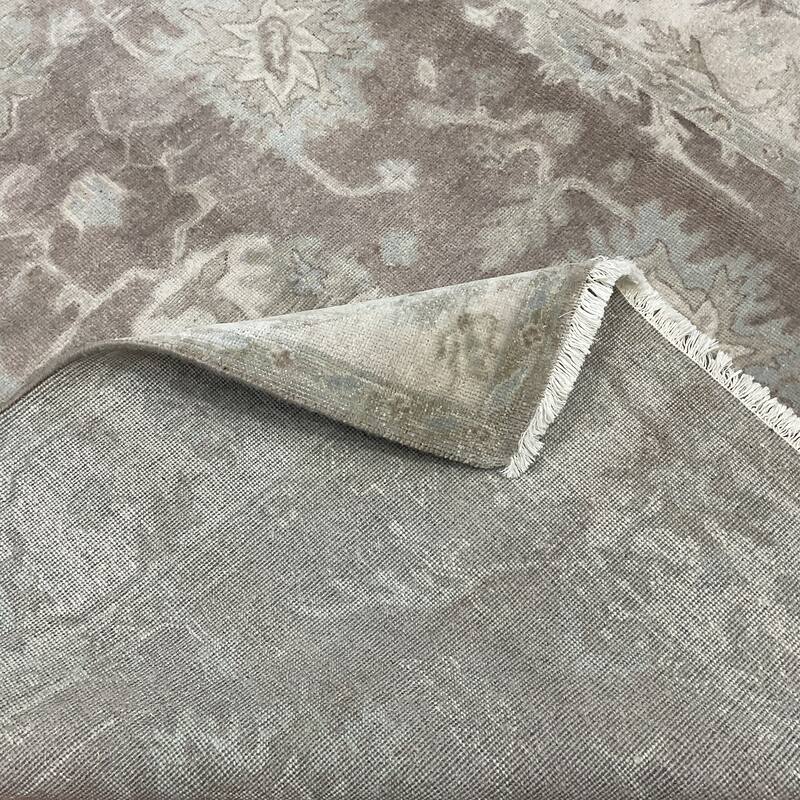 HERAT ORIENTAL Handmade Oushak Wool Rug - 6' x 9'