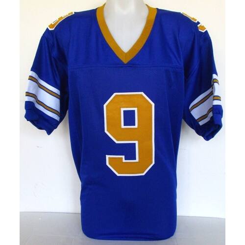Shop Anthony Michael Hall Signed Johnny Be Good Blue Custom Jersey
