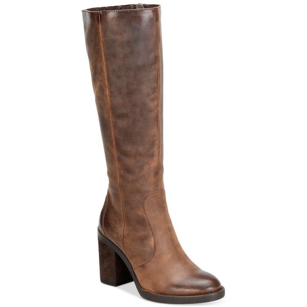 born poly tall boots