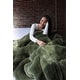 preview thumbnail 6 of 4, Chunky Bunny Yoga - Coma Inducer® Oversized Comforter - Chive