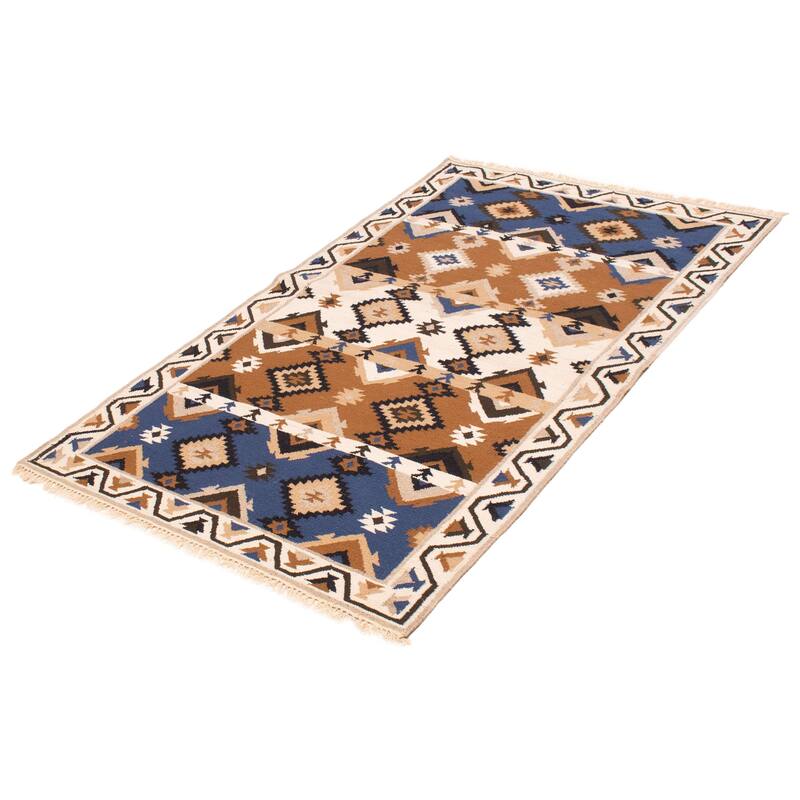 Ankara FW Brown Kilim 5'0" x 8'2" - 5'0 x 8'2