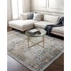 preview thumbnail 19 of 17, Livabliss Beckham Vintage Medallion Area Rug Blue/Beige - 2' 7" x 7' 3"