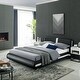 preview thumbnail 7 of 18, camdenisle Home Decor Carlton Bed, Queen, Black