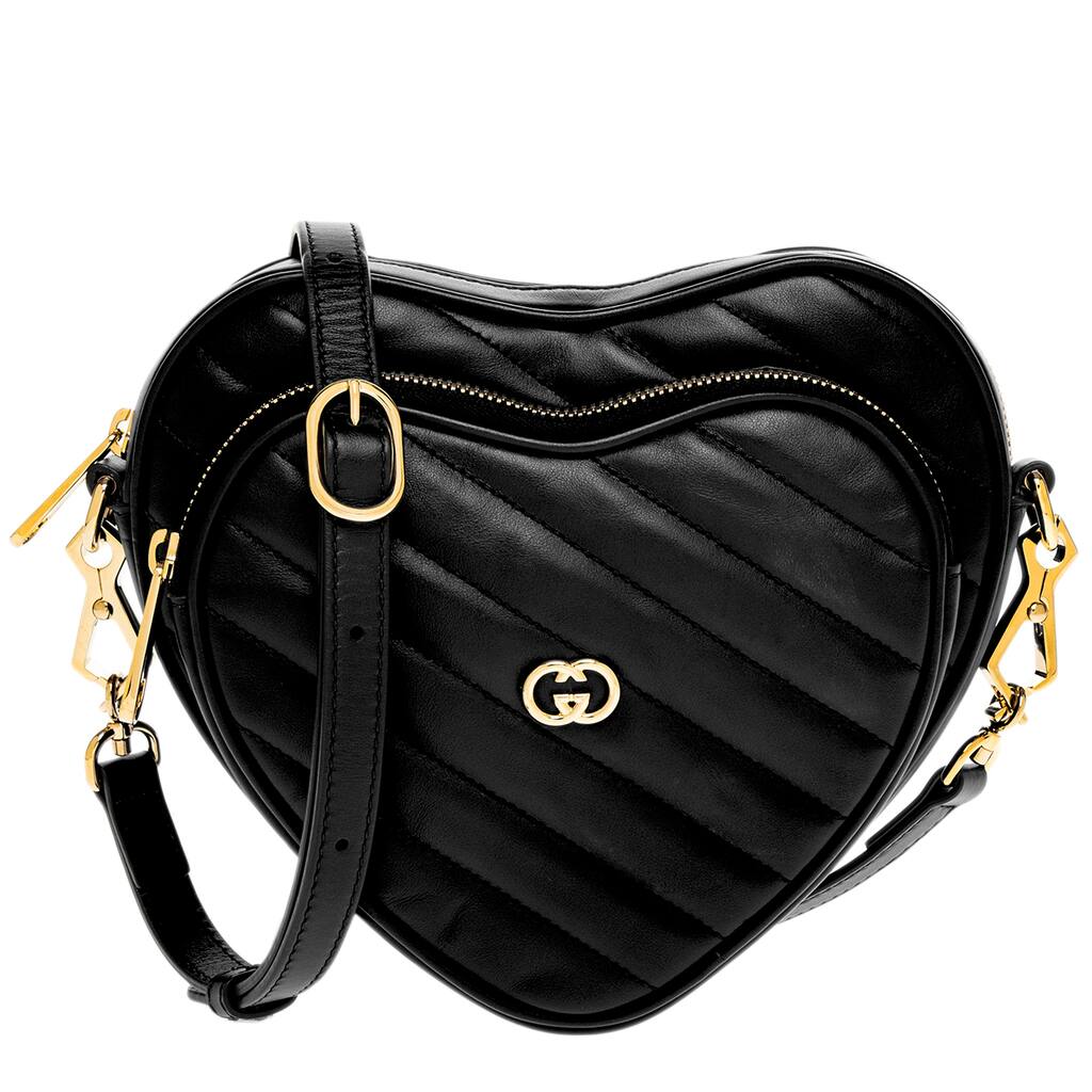 Gucci Interlocking G Mini Heart Bag