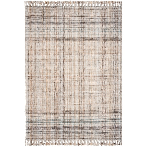 Lauren Ralph Lauren Handmade Jahi Plaid Wool Rug - Bed Bath