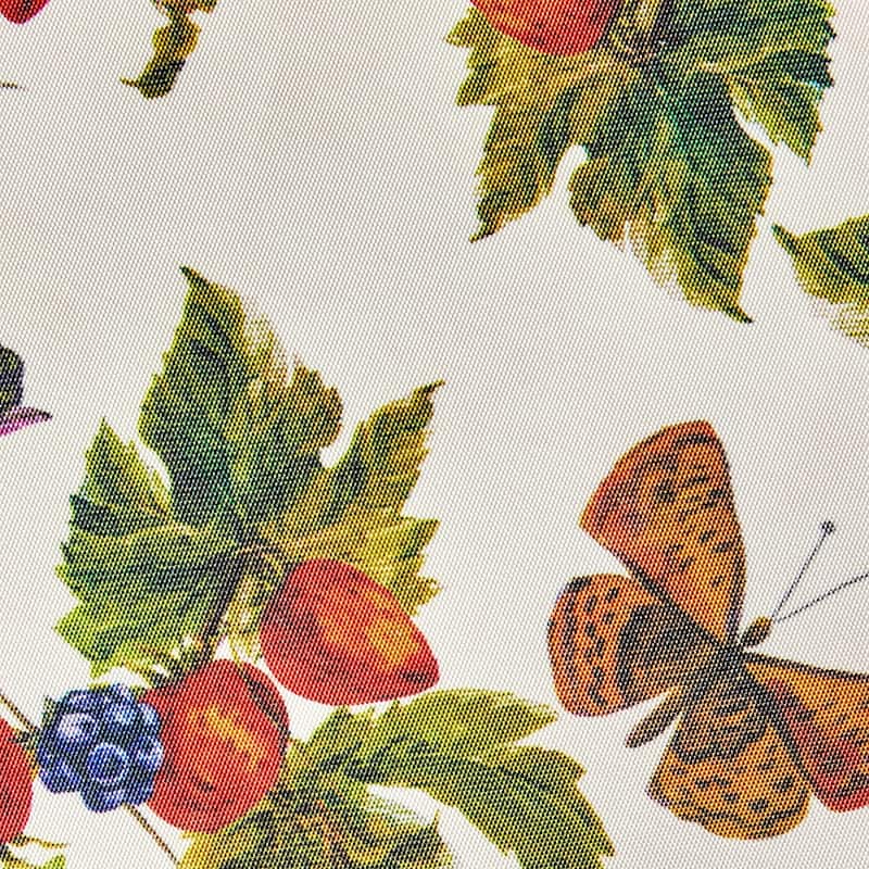 Violet Linen European Garden Fruits Pattern Tablecloth