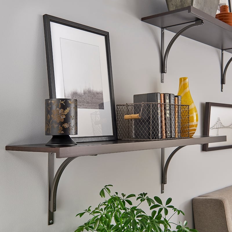 ClosetMaid Premium Wood 48" W x 12" D Solid Shelf Kit