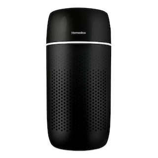 Homedics Air Purifier, 5-in-1  Air Purifier for Medium Rooms up to 853 SqFt, 99% HEPA, UV-C and Carbon Filters - Black