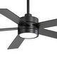 preview thumbnail 26 of 47, Airsurfer 52 in. Integrated LED Indoor Ceiling Fans with Light and Remote Control Included