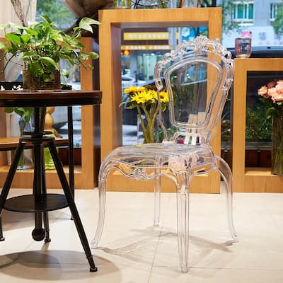 Gittel Clear Acrylic Dining Chair (Set of 2)