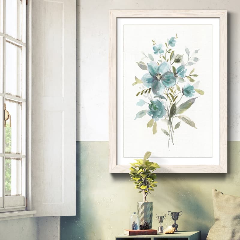 Linen Botanical II-Premium Framed Print - Ready to Hang