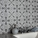 preview thumbnail 8 of 12, Merola Tile Twenties Mini Vintage 3-7/8" x 3-7/8" Ceramic Floor and Wall Tile