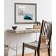 preview thumbnail 3 of 46, DesignOvation Macon Framed Linen Fabric Pinboard