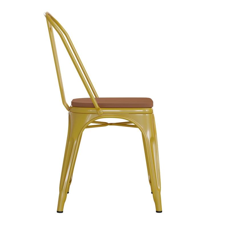 All-Weather Commercial Stack Chair & Poly Resin Seat