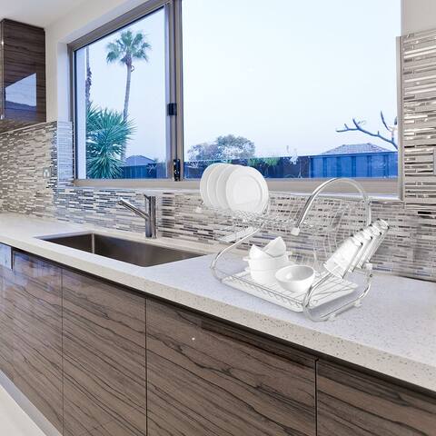 Buy Dish Racks Online At Overstock Our Best Kitchen Storage Deals