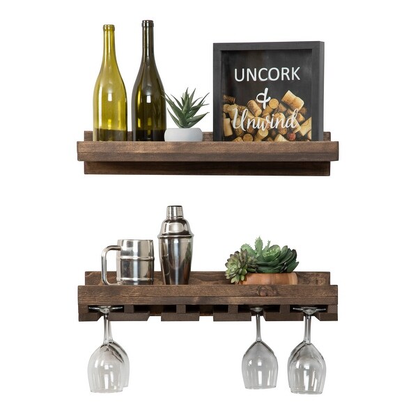 Del Hutson Designs Rustic Luxe Wine Set, 24". Opens flyout.