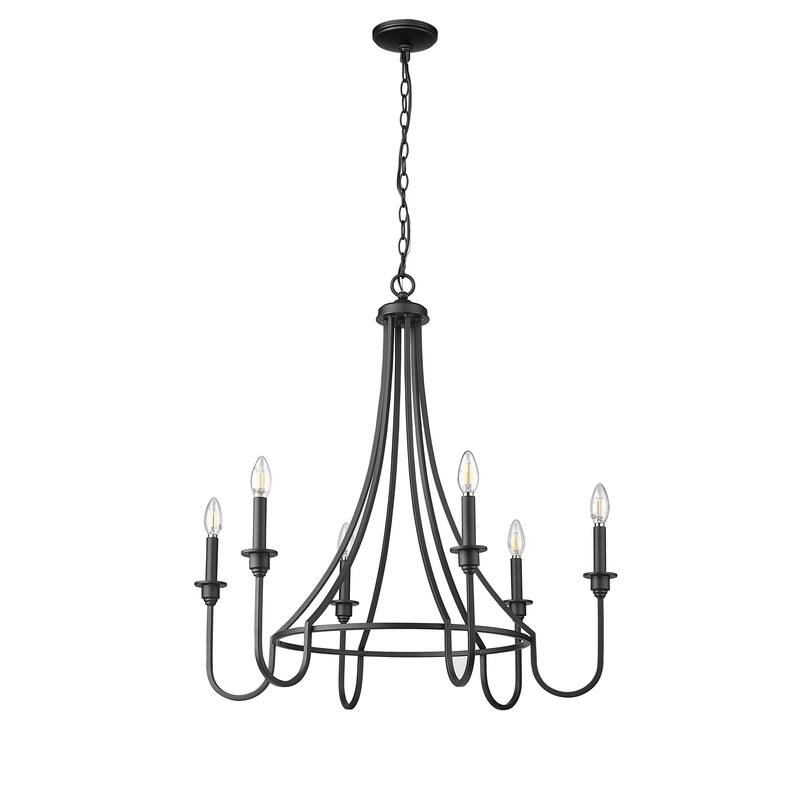 Millennium Lighting Huxley 6/8 Chandelier Ceiling Light