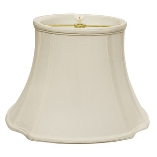 Cloth & Wire Slant Inverted Corner Oval Softback Lampshade With Washer 