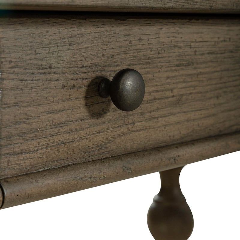 Americana Farmhouse Dusty Taupe Writing Desk