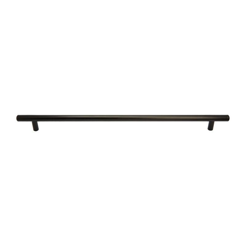 Utopia Alley Carli Cabinet Pull Handle, Brushed nickel/Matt Black 3", 5" and 12.5" Center to Center